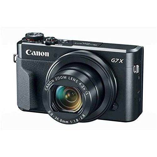  DigitalandMore Canon PowerShot G7 X Mark II Digital Camera Kit + 32GB Card + Digital Camera Case + Quality Tripod + USB Card Reader + Screen Protectors + Memory Wallet + DigitalAndMore Cyber Mond