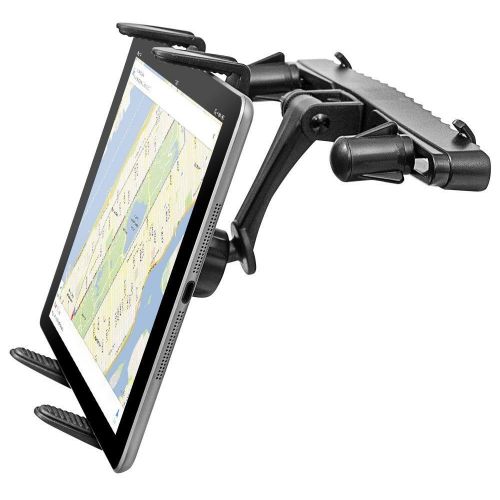  DigitlMobile Digitl Headrest Tablet Car Mount Backseat Holder for Alcatel A30 wAnti-Vibration Rear Seat Swivel Cradle (use with or Without case)