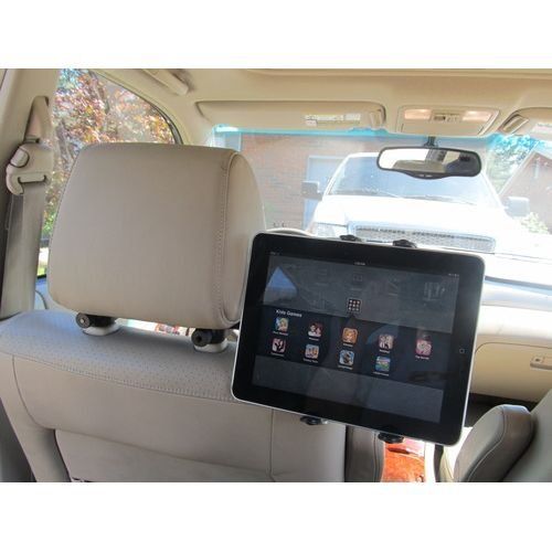  DigitlMobile Digitl Headrest Tablet Car Mount Multi Passenger Viewing Vehicle Holder for Samsung Galaxy ViewView 2 wAnti-Vibration Arm Extender (with or Without case)
