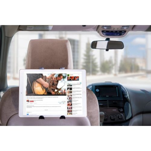  DigitlMobile Digitl Headrest Tablet Car Mount Backseat Holder for Apple iPad Pro 9.710.51112.9 Tablet wAnti-Vibration Rear Seat Swivel Cradle (use with or Without case)