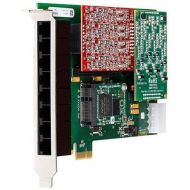 Digium 1A8A05F 8 Port PCI 3.35.0V Card with 8 Station