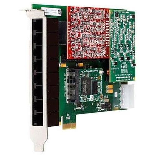  Digium 1A8A05F 8 Port PCI 3.35.0V Card with 8 Station
