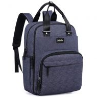 [아마존 핫딜]  [아마존핫딜]Dikaslon Diaper Bag Backpack, Large Capacity Nappy Baby Bags with Insulated Pockets and Changing Pad,...