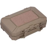 Outdoor Gear Case, Waterproof and Dustproof Outdoor Gear Case Shockproof Container Survival Gear Storage Case(Brown) Hunting Equipment