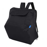 Dilwe Accordion Bag, Durable Padded Shoulder Strap Black Shockproof Accordion Storage Carrying Bag