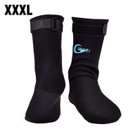 Dilwe Diving Socks, Skid Resistance High Cut Beach Snorkeling Socks with Adjustable Straps for Diving Wading
