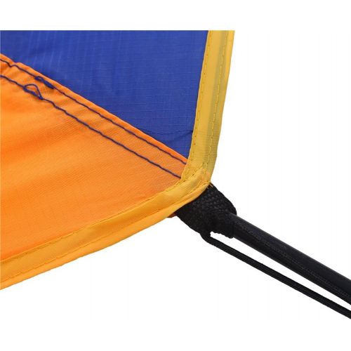  Dilwe Boat Sun Shade Shelter, 2-4 Persons Quality Lightweight Folding Inflatables Boat Awning Top Cover Fishing Tent with D-Shape Buckles for Camping Fishing