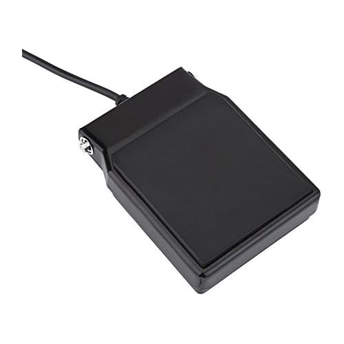  Dilwe Keyboard Damper Electronic Keyboard Sustain Pedal Damper for Piano Keyboard Accessory (Black)