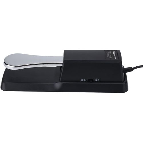  Dilwe Keyboard Sustain Pedal, Universal Digital Piano Foot Pedal with Non-slip Bottom for Yamaha Casio Keyboards