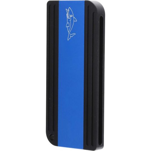  Dilwe M.2 NVME Hard Drive Enclosure, JMS583 M.2 to USB3.1 Mobile HDD Enclosure, Hard Disk Drive Adapter, NVME TYPEC Hard Drive Case