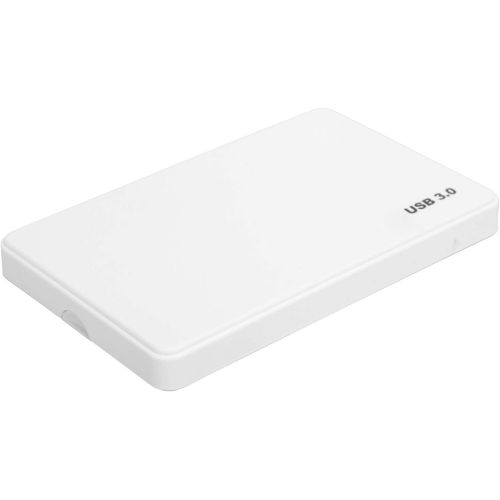  Dilwe YD0002 USB to 3.0 2.5 Inch Portable Mobile Hard Drive, 80G 120G 250G 320G 500G 1TB 2TB Universal External Hard Drive for Computer Monitors and Laptop, White(1TB)