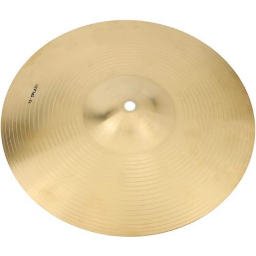  [아마존베스트]Dilwe Drum Cymbal 12-Inch Durable Brass Cymbal Musical Instrument Accessory for Drum Set