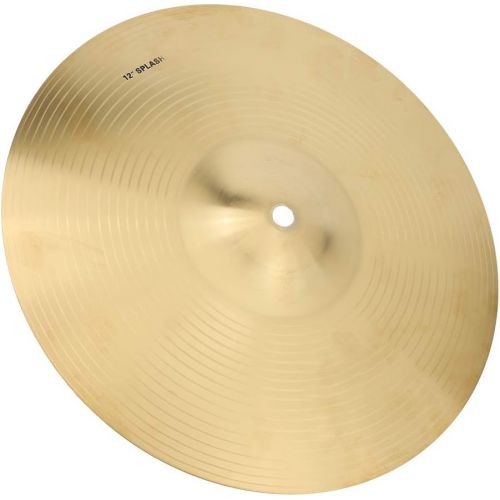  [아마존베스트]Dilwe Drum Cymbal 12-Inch Durable Brass Cymbal Musical Instrument Accessory for Drum Set