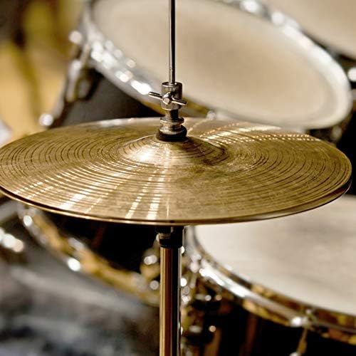  [아마존베스트]Dilwe Drum Cymbal 12-Inch Durable Brass Cymbal Musical Instrument Accessory for Drum Set