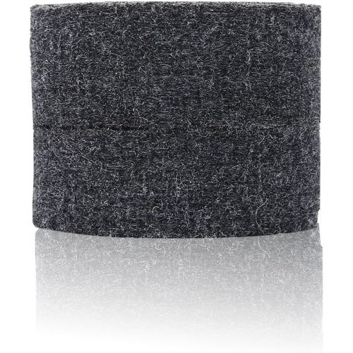  [아마존베스트]Dilwe Pack of 10Sink Flet Pad, Washers, Percussion Drum Felt Disc Pad, grey