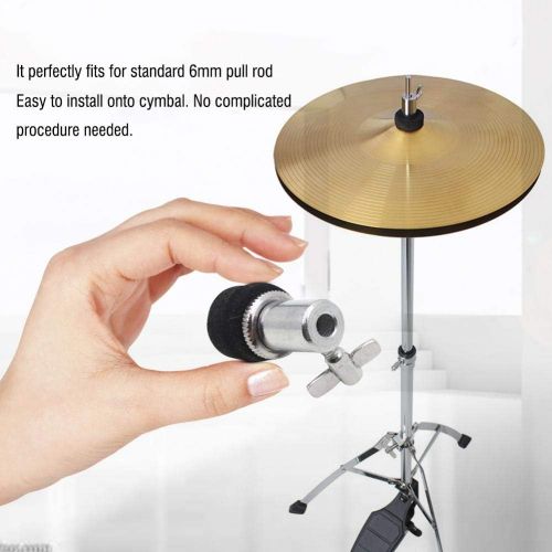  [아마존베스트]Dilwe Jazz Drum Clutch Durable Metal Hi-Hat Cymbal Stand Clutch Jazz Drum Upgrade Replacement Parts