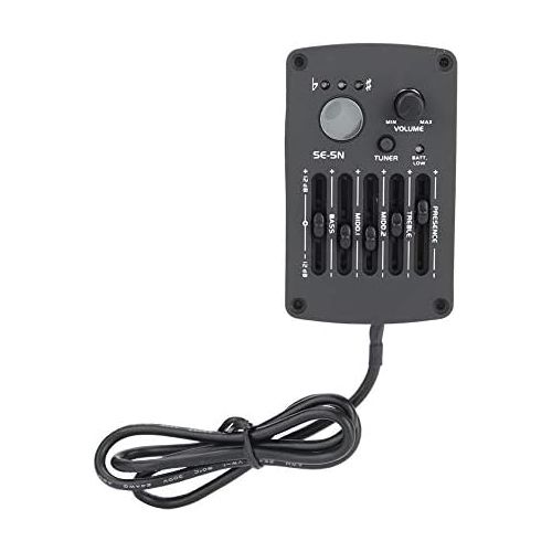  [아마존베스트]Dilwe SE-5N 5 Band EQ Equalizer Pickup for Acoustic Guitar Musical Instrument