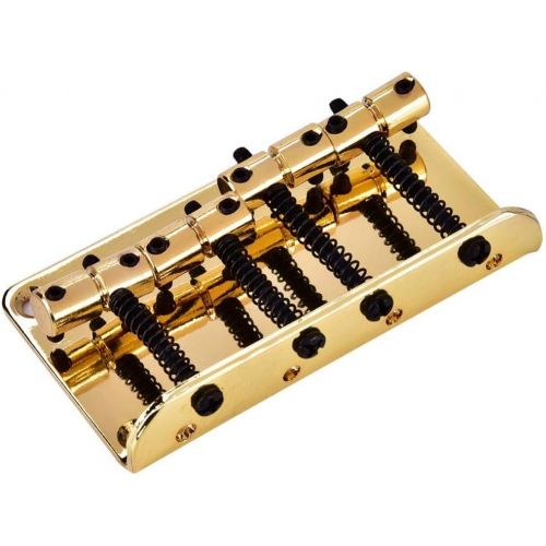  [아마존베스트]Dilwe 4 String Bass Guitar Bridge Metal Guitar Bridge Parts for Electric Bass