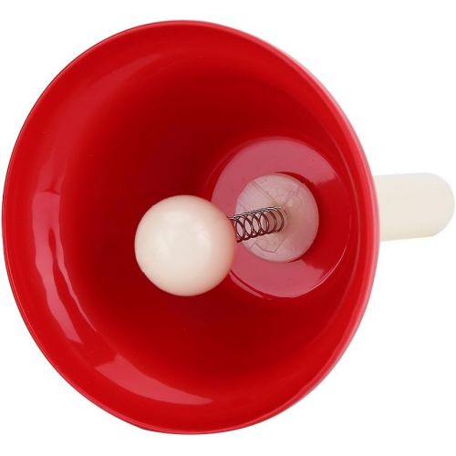  [아마존베스트]Dilwe Handbells Colourful 8 Note Metal Diatonic Hand Bell Set for Children Music Early Education Brain Development Game Playing