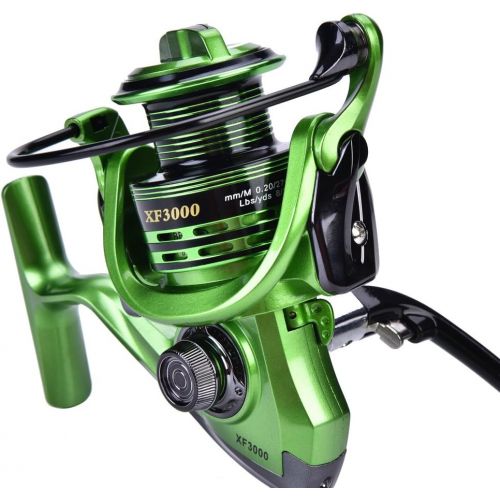  [아마존베스트]Dilwe Fishing reel smooth anti-corrosion casting spinning reel for salt water and freshwater fishing.