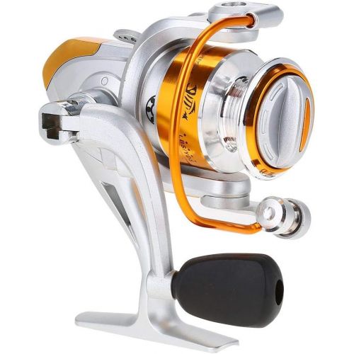  [아마존베스트]Dilwe 12BB 5.2: 1 Metallic Boat Rock Spinning Casting Carp Fishing Reel Accessories 1000 2000 3000 4000 5000 6000 7000