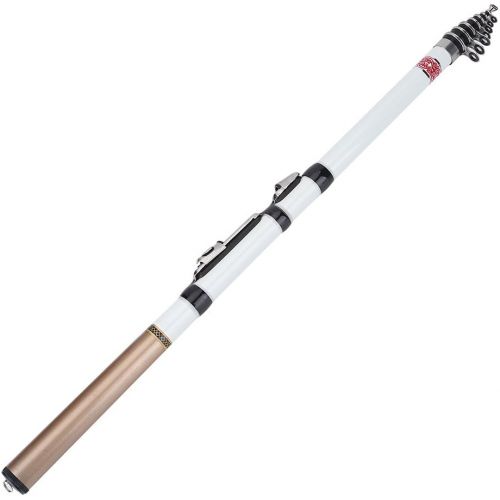  [아마존베스트]Dilwe Portable Carbon Fiber Fishing Rod for Adults Children Freshwater Saltwater