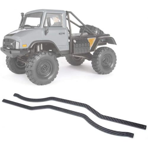  Dilwe RC Chassis Frame Rails, Universal Carbon Fiber Chassis Frame Rails Compatible with Axial SCX10 RC Car