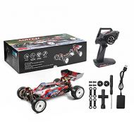 Dilwe 104001 RTR Remote Control Car, 1/10 Rc Car 2.4G 4WD Rc Offroad Fast Race Car 45km / h with 2200mAh Li-Battery RC Crawler Toys Gifts for Children / Adults