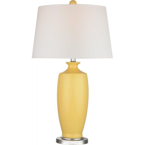  Dimond Lighting D2505 Halisham Ceramic Table Lamp, Sunshine Yellow