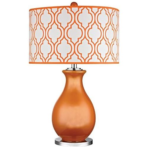  Dimond Lighting D2511-LED Thatcham Table Lamp, Tangerine Orange, 26 x 17 x 17