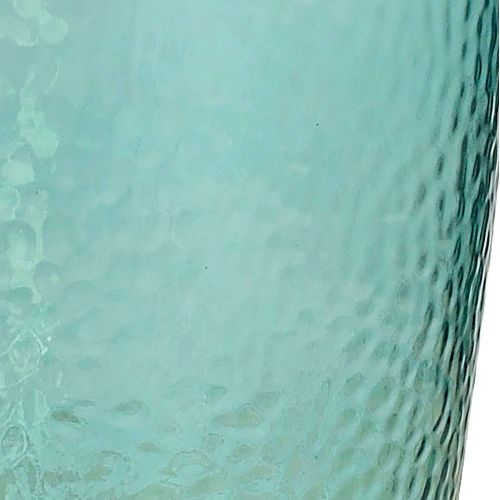  Dimond Lighting D2689 Hatteras Hammered Glass Table Lamp, Seabreeze Blue