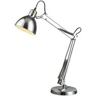 Dimond Lighting Dimond D2176 17-Inch Width by 16-Inch - 26-Inch Height Ingelside Desk Lamp in Chrome with Chrome Shade