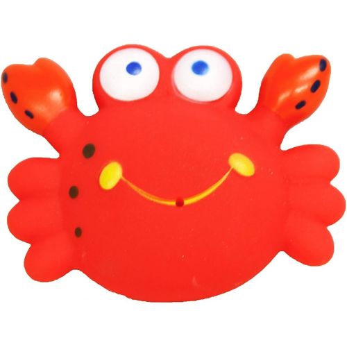  Dimple Set of 20 Floating Bath Toys, Sea Animals Squirter Toys for Boys & Girls, Assorted Sea Animals Friends, Squeeze to Spray! Tons of Fun, Great for Kids & Toddlers