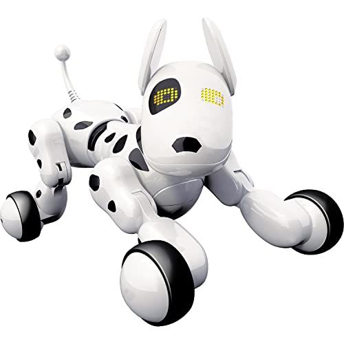  Dimple Interactive Robot Puppy With Wireless Remote Control RC Animal Dog Toy That Sings, Dances, Eye Mode, Speaks for Boys/Girls, Perfect Gift for Kids.