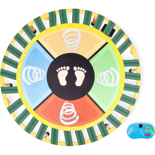  Dimple “Dance Jump & Play” Kid’s Mini Electronic Trampoline, With Exciting Fun Touch Playmat, LED Scoreboard with lights & Sounds, Connects to Smartphone, Great Gift for Children