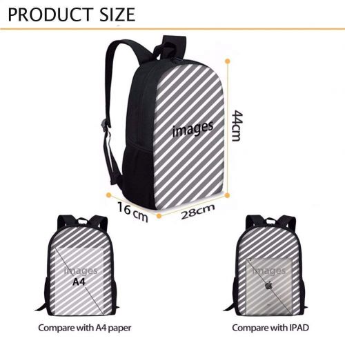  Ding Hao 88 Boys Girls OSS_XGam School Bag Backpack Bookbag College Shoulder Bag for Travel