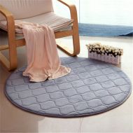 DingAng Dingang Round Area Rug Non-Slip Mat Modern Floor Rug For Stairway/Toilet/Study/Floor/Bedroom/Living Room/Bathroom/Kitchen/Home Decoration