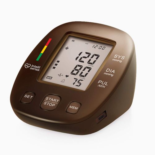  DingGuagua Upper Arm Blood Pressure Monitor Heartbeat with Two User Mode Cuff That fits Standard and Large Arms