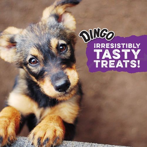  Dingo Twist Sticks with Peanut Butter, Rawhide Chew
