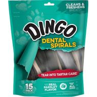 Dingo Tartar and Breath Dental Spirals for All Dogs