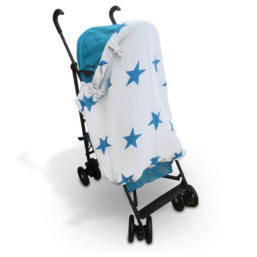  Dinky Ninky Stroller Pegs to Hook Muslin Sun Shade to Canopy, Car Seat Cover Clips, Nursing Cover, Pram Toy Holder, Blanket Clamp - Best Baby Shower Registry Gift - Buggy Accessory - 4 White