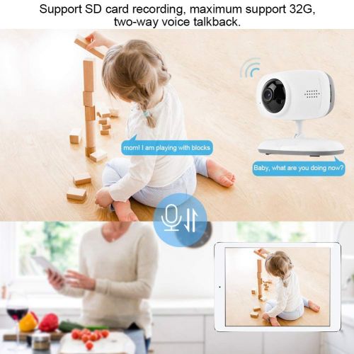  Dioche WIF IP Night Vision Camera Wireless Remote Control Baby Monitor Support Mobile Phone Control 100-240V(US)