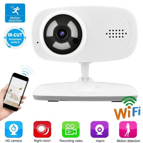  Dioche WIF IP Night Vision Camera Wireless Remote Control Baby Monitor Support Mobile Phone Control 100-240V(US)