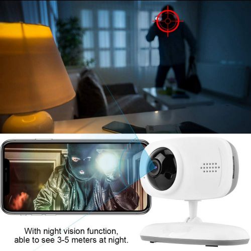  Dioche WIF IP Night Vision Camera Wireless Remote Control Baby Monitor Support Mobile Phone Control 100-240V(US)