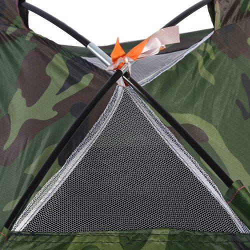  Dioche Campingzelt 2 Personen, Wasserdicht Camouflage UV-Schutz 2 Personen Zelt fuer Outdoor Camping Wandern