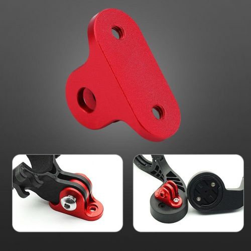  Dioche Bike Kamera Halterung, Metall Fahrrad Computer Halterung Kamera Mount Adapter fuer GoPro