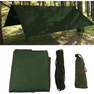 Dioche Outdoor Tent Shelter, Portable Lightweight Waterproof Anti-UV Tarp Fly Tent Tarp for Camping Traveling Fishing