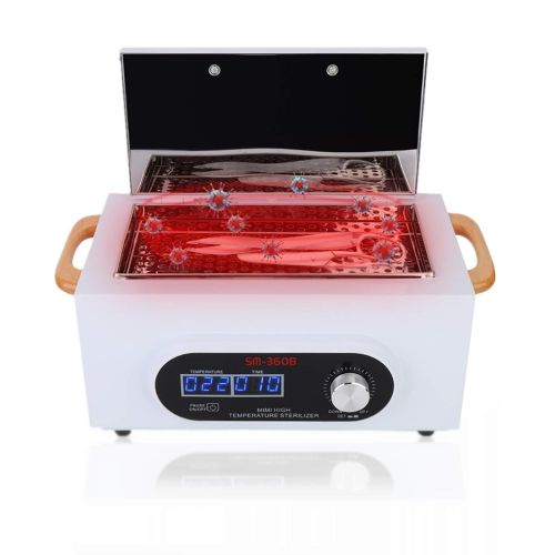  Dioche LCD Screen High Temperature Cabinet Manicure Tool Machine Cleaner for Nail Nippers,Tweezers, Cellphone, Beauty Tools etc (EU)