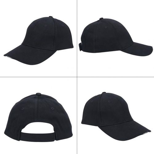  [아마존베스트]Dioche Fishing LED Hat, Light High Brightness LED Cotton Baseball Hat Hands Free Headlight Cap for Night Fishing Camping Jogging