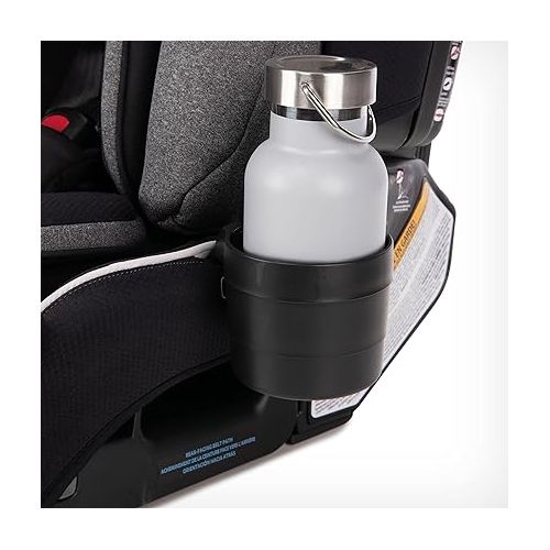  Diono Radian 3QX 4-in-1 Rear & Forward Facing Convertible Car Seat & XL Car Seat Cup Holders for Radian and Everett Car Seats, Pack of 2 Cup Holders, Black